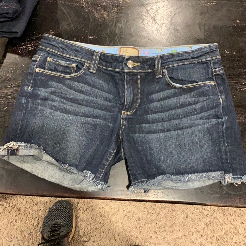 Paige cutoff shorts